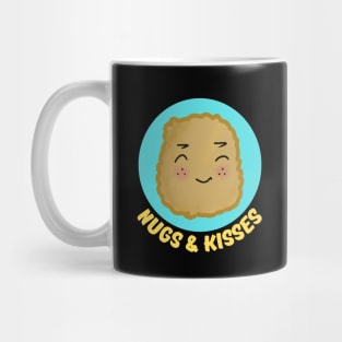 Nugs And Kisses | Nuggets Pun Mug